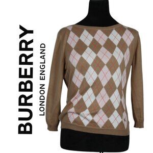 Burberry Argyle Sweater